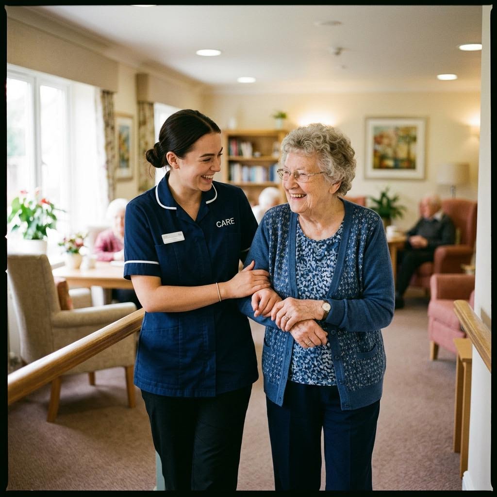 Care & support teams staff using Orbis Shift