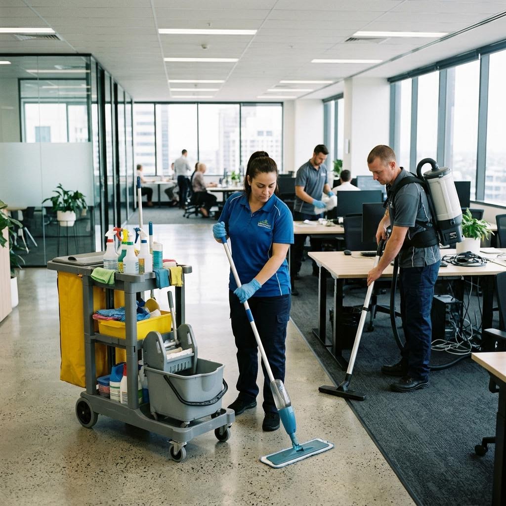 Cleaning companies staff using Orbis Shift