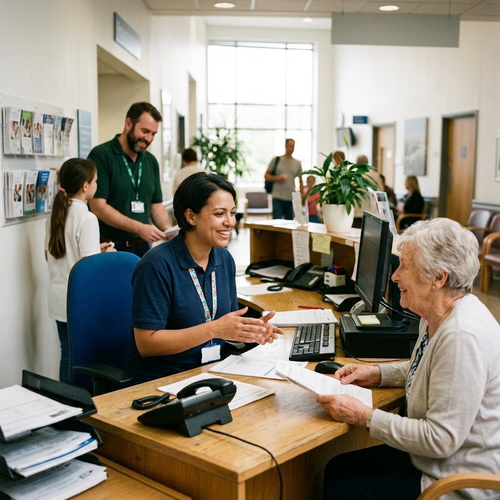 Healthcare support teams staff using Orbis Shift